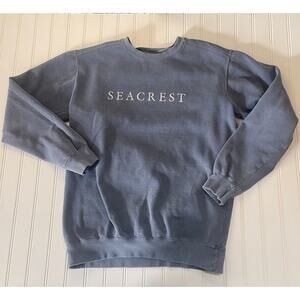 Comfort Colors SEACREST 30A Florida Crew Neck Sweatshirt Size Mens Womens Small